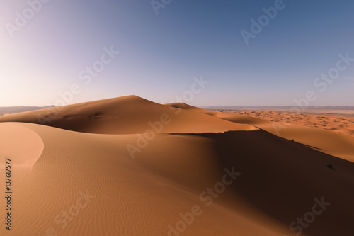 Sahara Erg Chebbi dunes  Merzouga  Morocco 
