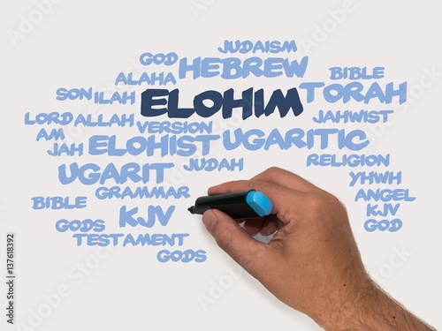 Obraz na plátně Elohim