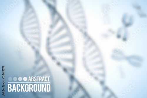Abstract background . DNA molecule with X chromosomes