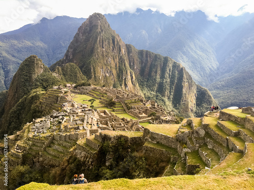 Machu Picchu  Peruvian Historical Sanctuary since 1981 and UNESCO World Heritage Site from 1983  one of the New Seven Wonders of the World in Machu Picchu  Peru on September 3rd  2016