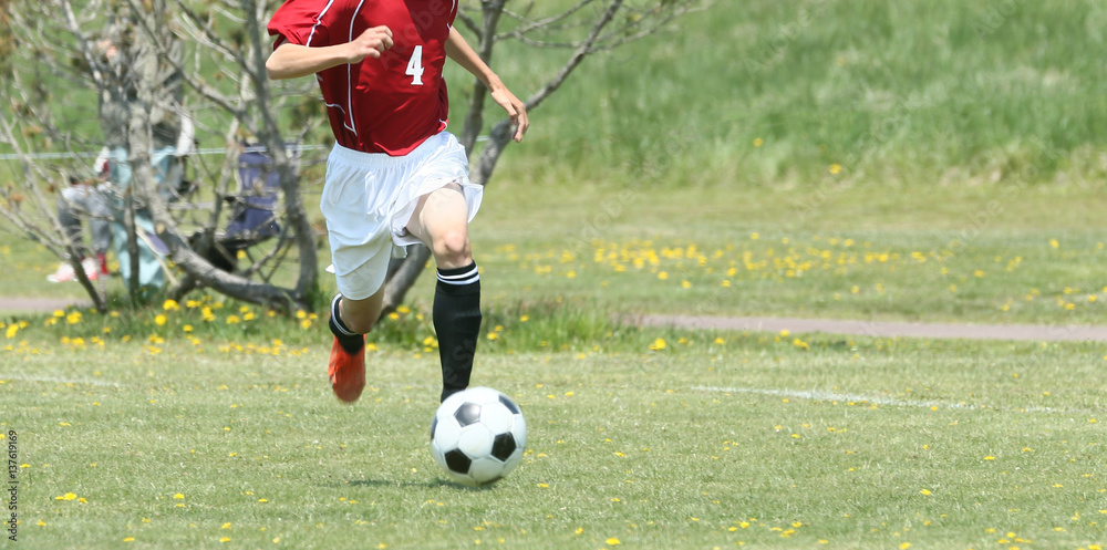 Obraz premium サッカー フットボール