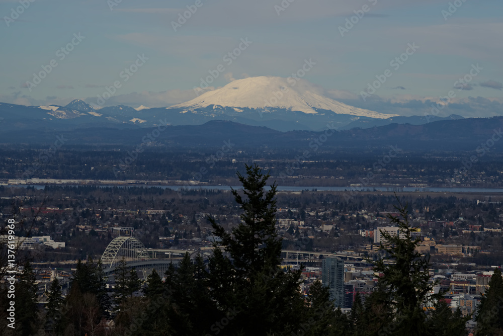 Mount Saint Helens and Portland B