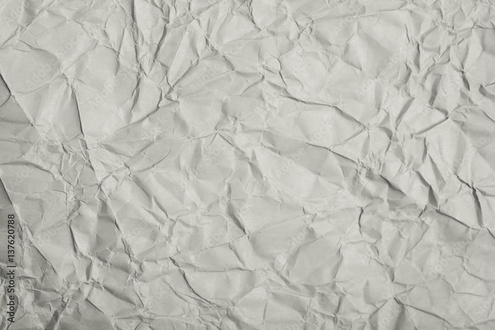 Naklejka premium Crumpled paper texture