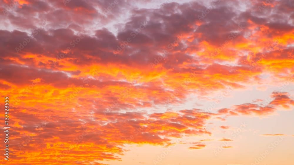 Timelapse of Heavenly Sunset Afterglow Illuminating Clouds at Dusk -Sky Only- Timelapse of Heavenly Sunset Afterglow Illuminating Clouds at Dusk -Sky Only-