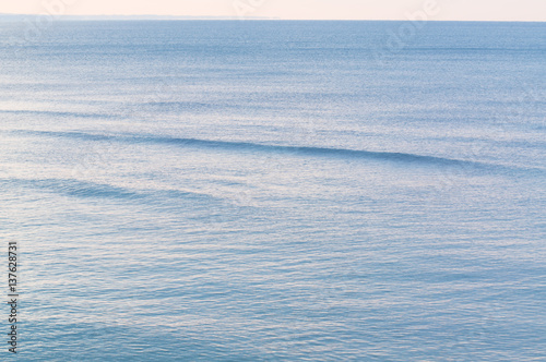 早朝の湘南海岸