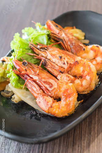 fried shrimps or prawns