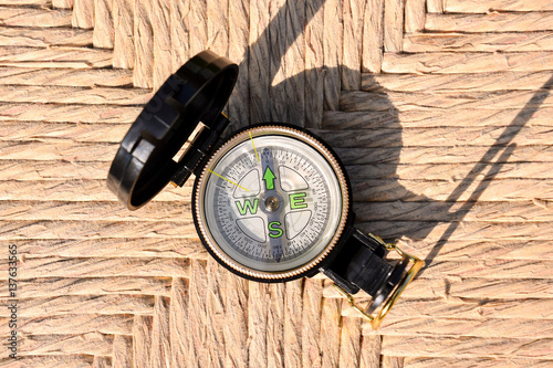 Obraz na płótnie Compass Orientation Concept