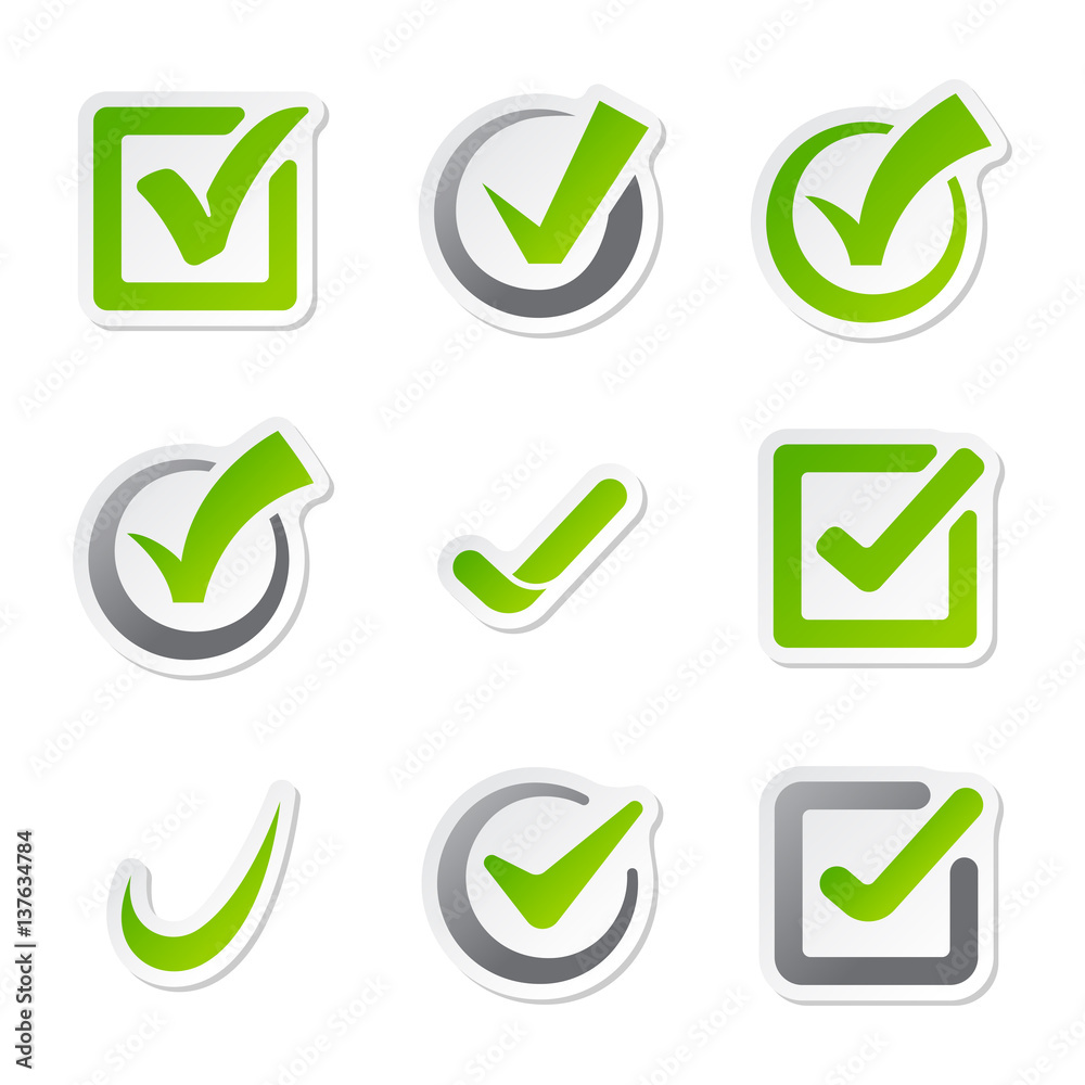 Check box icons of vote mark sign choice yes symbol and correct design right agreement voting form button question choose success graphic vector illustration. Check box icons of vote mark sign choice yes symbol and correct design right agreement voting form button question choose success graphic vector illustration.