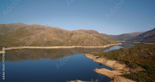 Aerial, Flight Over Rio Homem, Portugal - Native Material, straight out of the cam photo