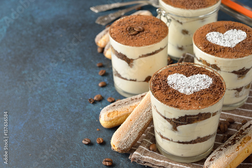 Dessert tiramisu