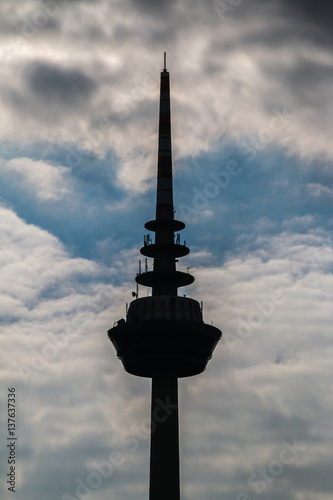 Fernsehturmsilhouette photo