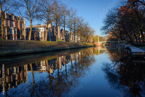 Beautiful, idyllic scenery in Utrecht