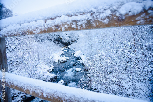 Beautiful white winter scenery in Skaftafell © Yohoho