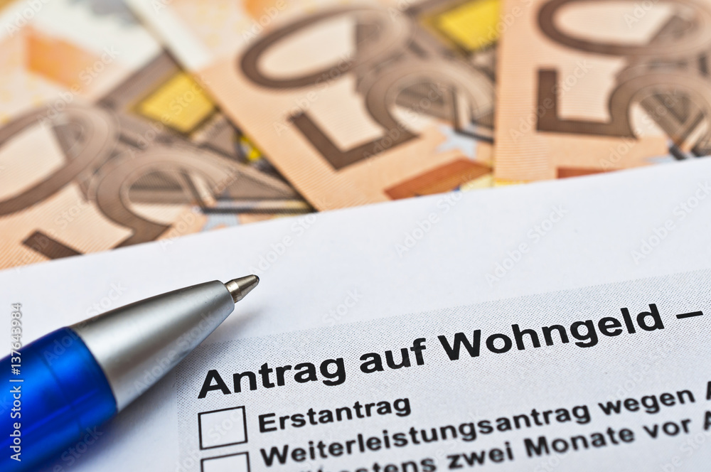 Was Braucht Man Um Wohngeld Zu Beantragen Wohngeld beantragen Stock-Foto | Adobe Stock