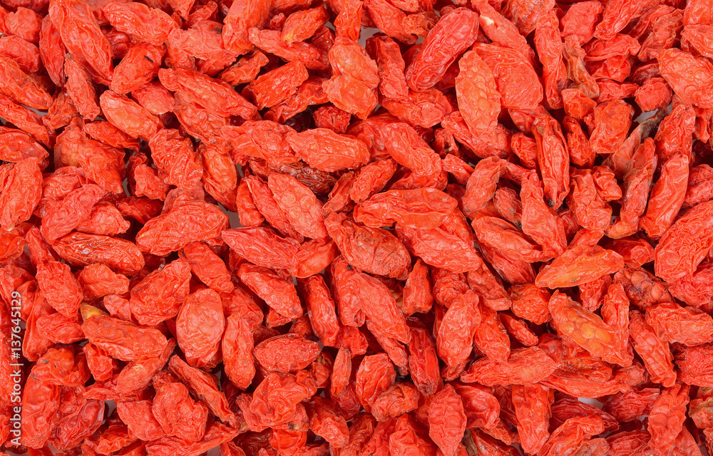 Dry goji berry for backgroun texture Dry goji berry for backgroun texture