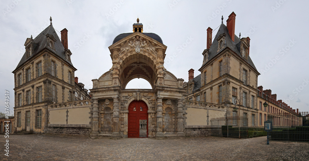 Fontainebleau palace, France Fontainebleau palace, France