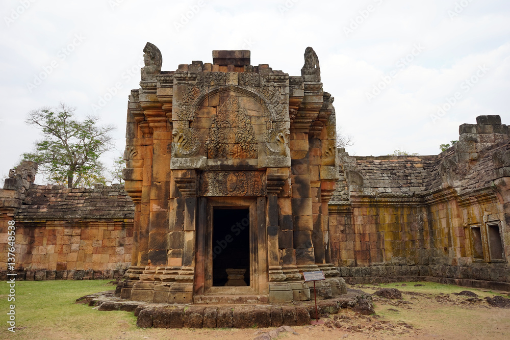 In the temple