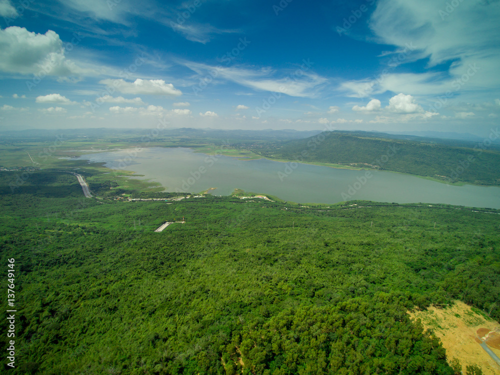 Obraz premium Electricity Tower Line