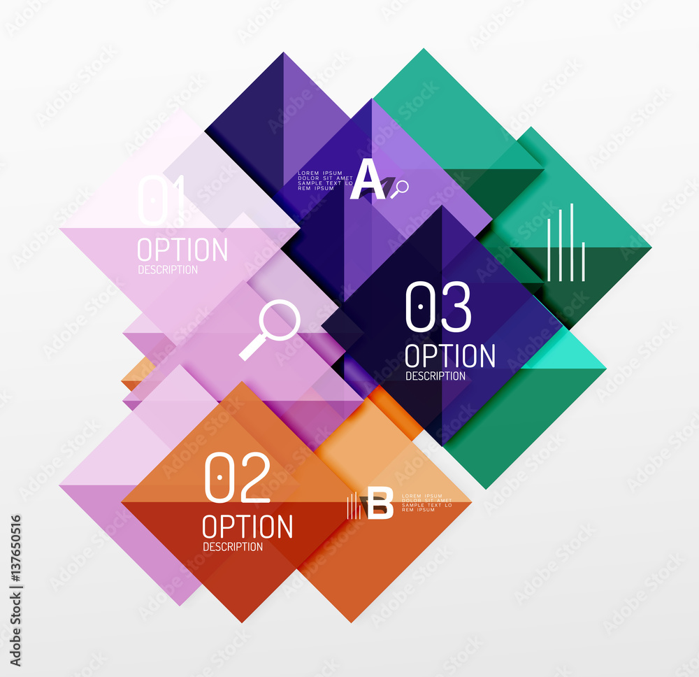 Colorful triangles and squares Colorful triangles and squares