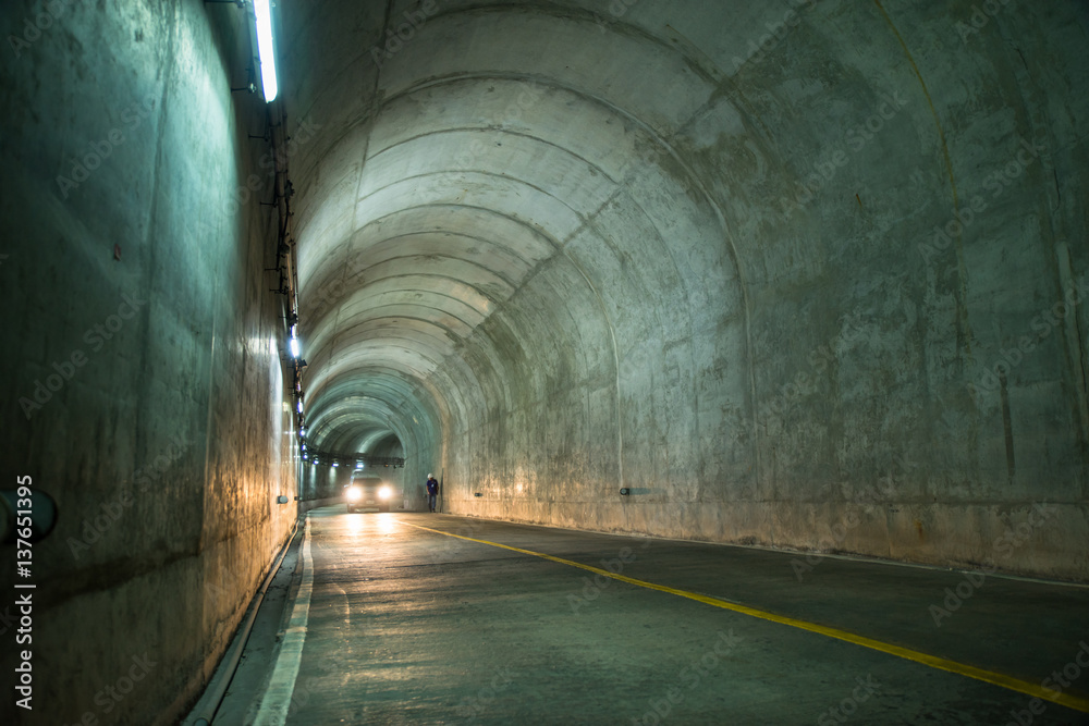 Construction in Tunnel