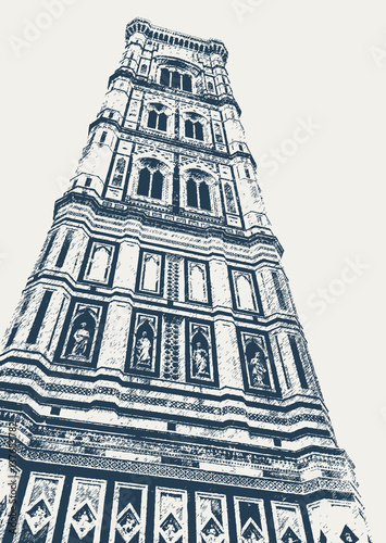 Giotto bell tower in Florence