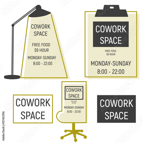 Co work space logotype 
