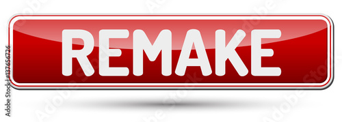 REMAKE - Abstract beautiful button with text.