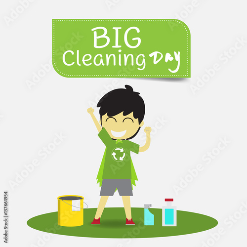 big cleaning day