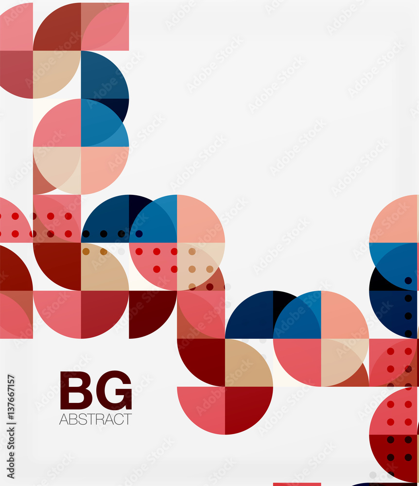 Vector circle abstract background Vector circle abstract background