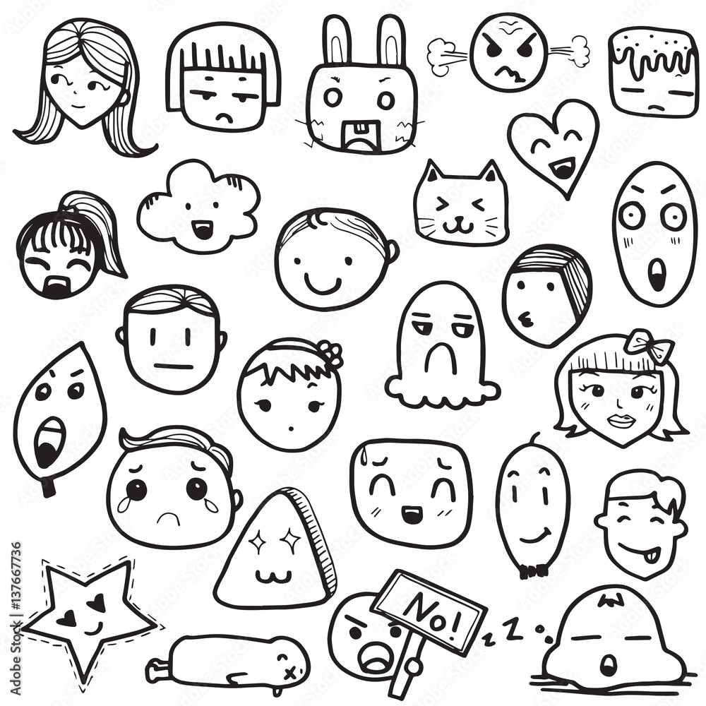 Desenhos Fáceis e Bonitos - Como Fazer? (Com Fotos para Copiar!) - Doodle  Face