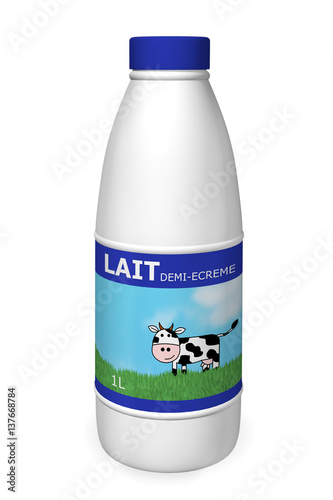 bouteille de lait photo