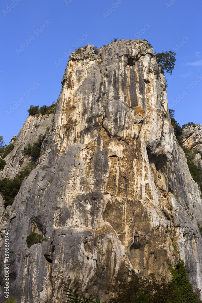 Rock in Istarske toplice, Croatia