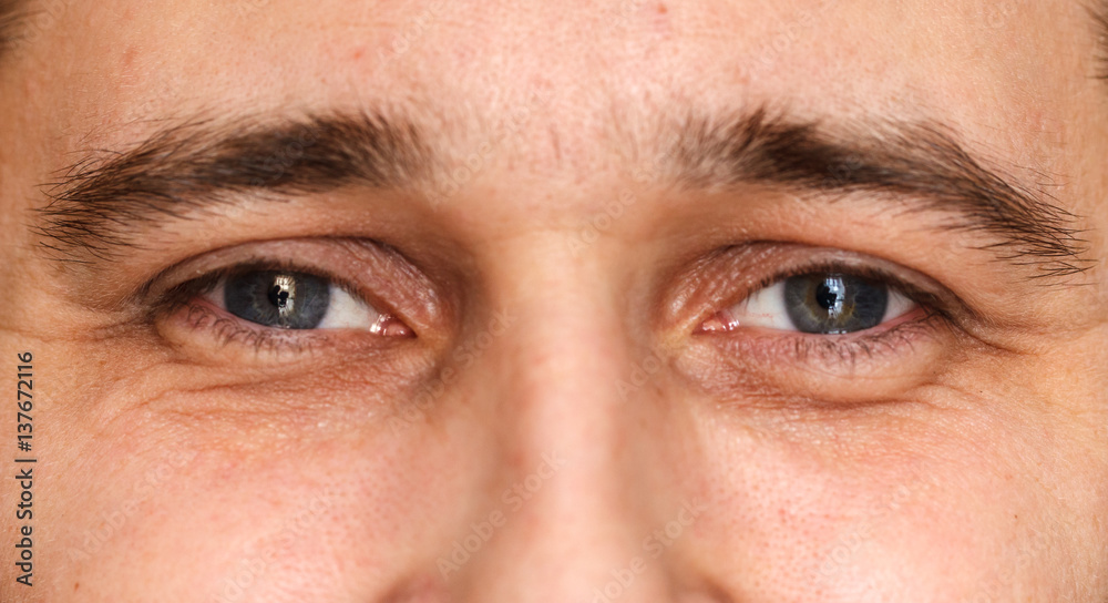 Obraz premium oczy gejów. Fotografowanie makro