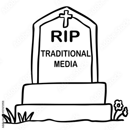 word cartoon grave media
