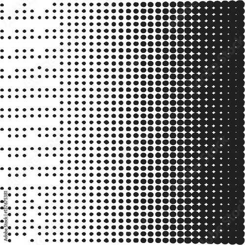Halftone background template