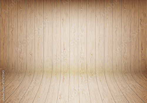 Curve wood wall texture background