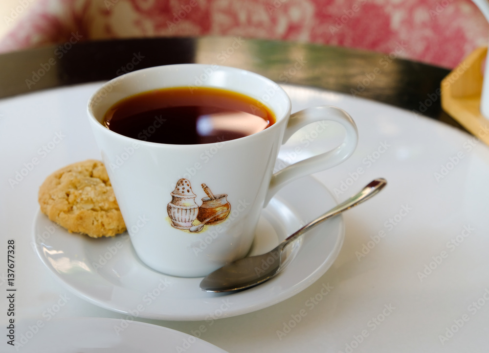 Lemon tea with cookies, it is tea time. Lemon tea with cookies, it is tea time.