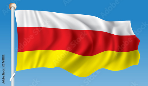 Flag of South Ossetia