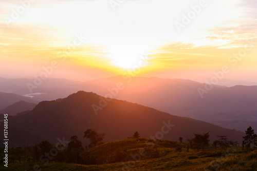 View from phucheefa forest park