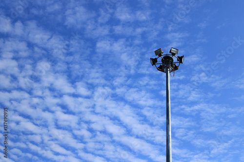 spotlight on altocumulus cloud