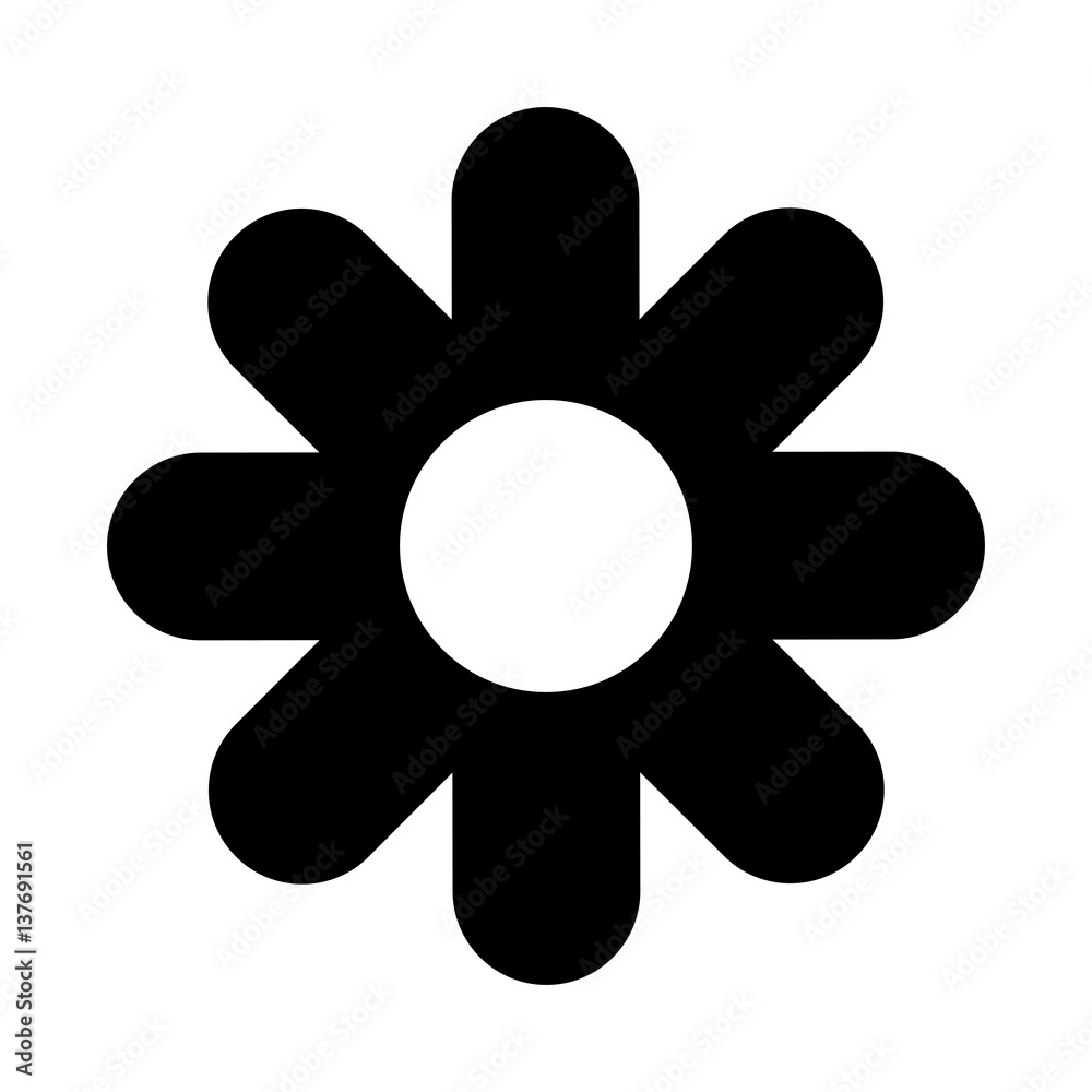 cute flower nature icon vector illustration design cute flower nature icon vector illustration design