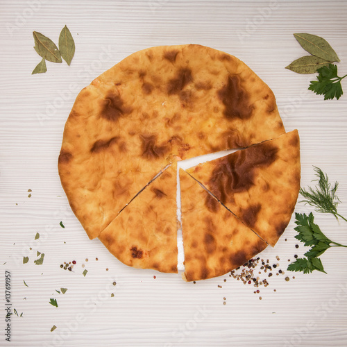 Ossetian baked pie