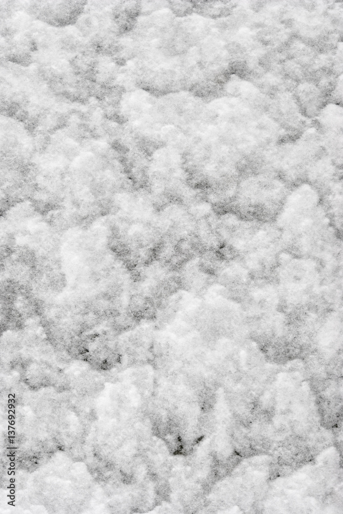 Obraz premium Waves of snow, surface texture