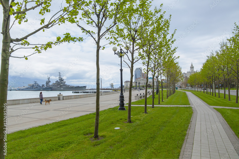 Novorossiysk sea buildings