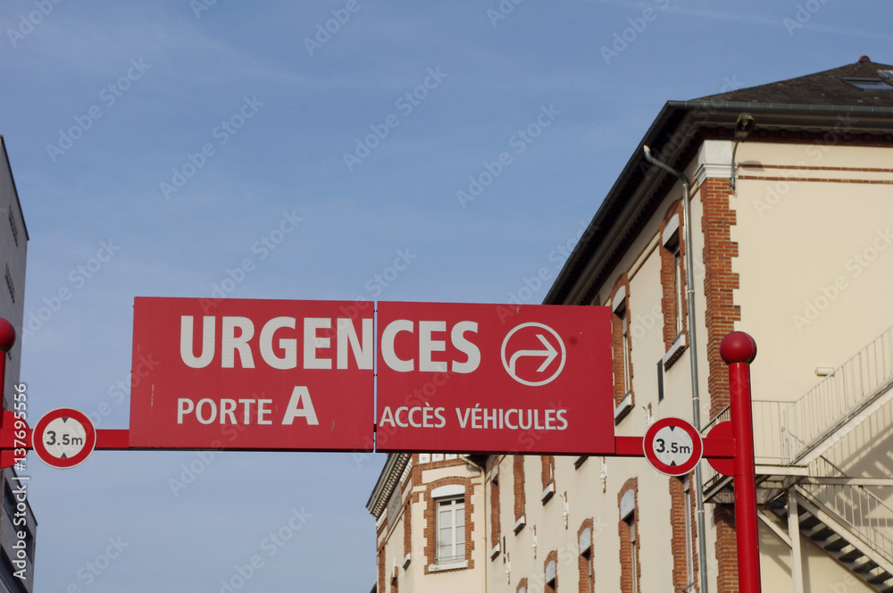 Fototapeta premium Urgences