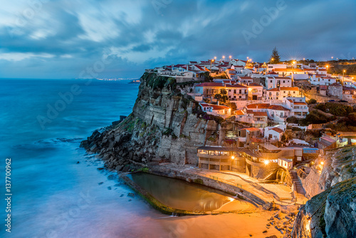 Small seascape village 