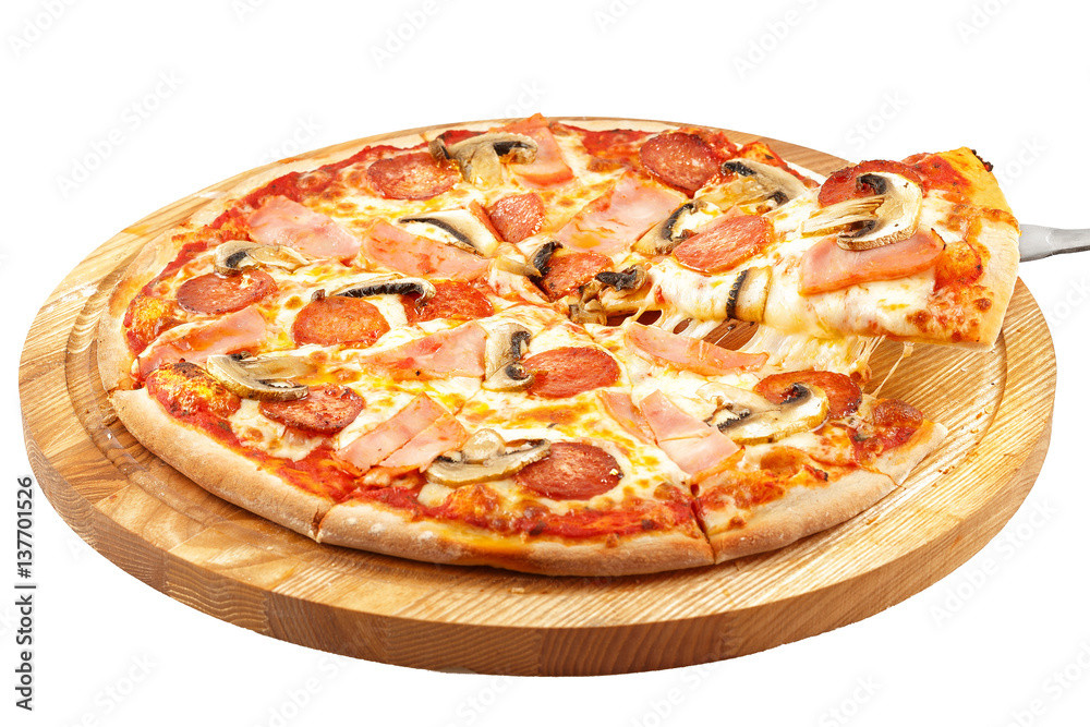 Americana pizza