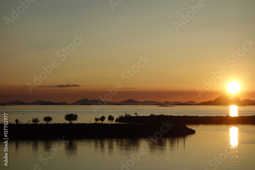 Midnight sun