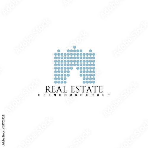 Logo template real estate  apartment  condo  house  rental  business. brand  branding  logotype  company  corporate  identity.