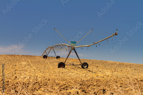 Mobile Bewässerungsanlage für große Felder